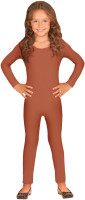 Widok: Body dziecięce z długim rękawem w kolorze brązowym