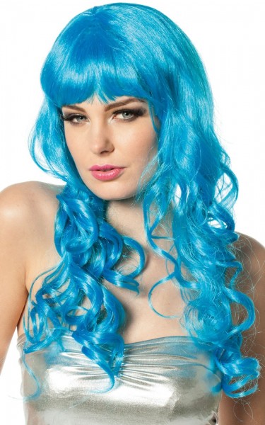 Parrucca da donna blu Ozeana