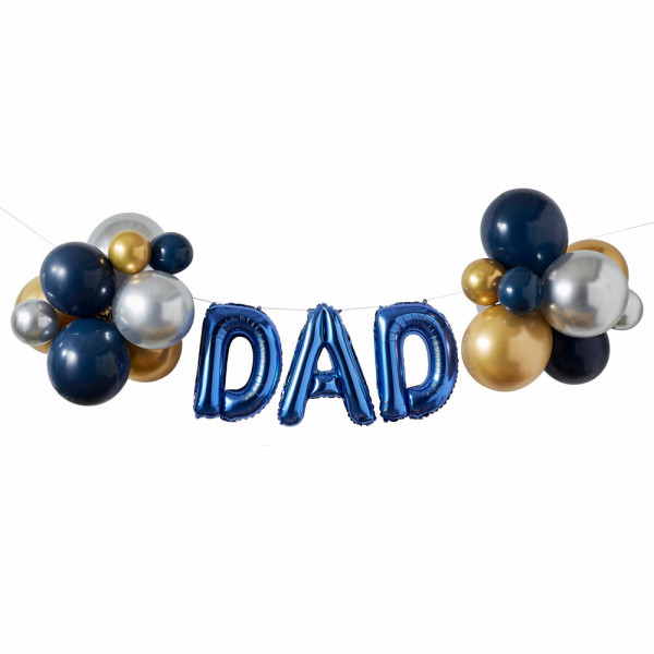 Guirnalda de globos DAD luxary azul