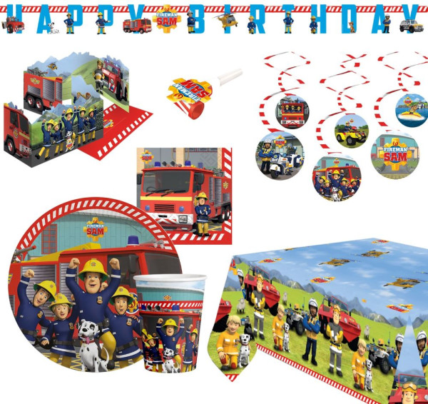Fireman Sam party pack 56 pieces