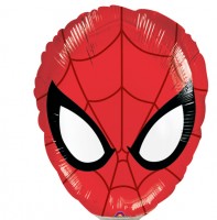 Vorschau: Stabballon Spiderman Maske