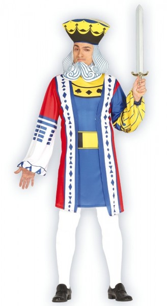King of the cards men's costume