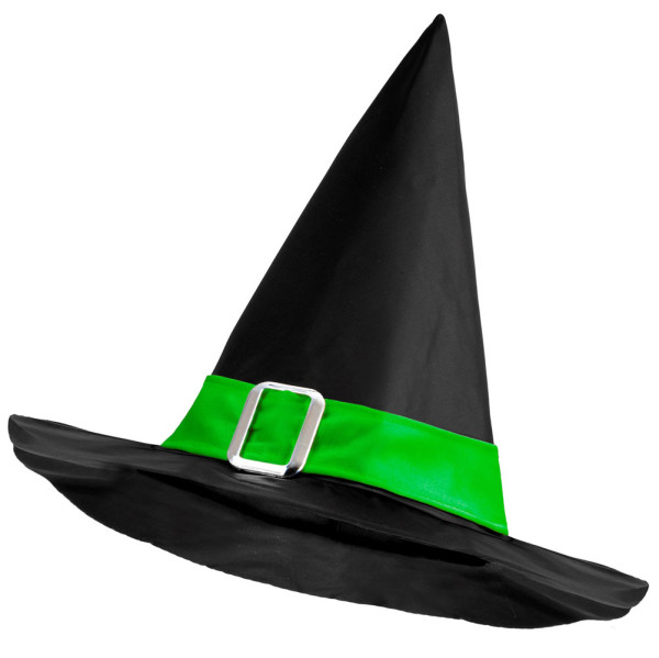Hexenhut für Kinder schwarz-grün