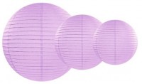 Oversigt: Lanterne lilly lavendel 25cm
