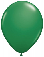10 Grüne Luftballons Helene 30cm