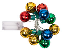 Aperçu: Cloche de Noël LED chaîne lumineuse 140cm
