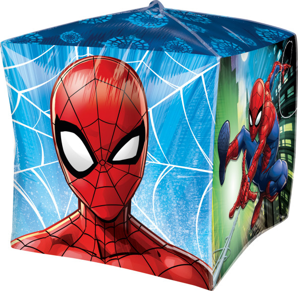 Cubez folieballon Spider-Man 38cm 4