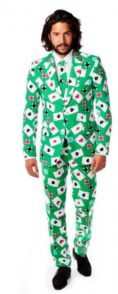 OppoSuits Partyanzug Poker Face