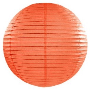 Lanterna di carta lanterna arancione 20cm