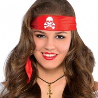 Vista previa: Disfraz de pirata roja de Miss Chanel