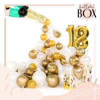 Vorschau: Balloha XL Geschenkbox DIY Gold Celebration 18