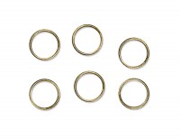 Preview: 48 gold wedding rings for table decoration 2cm