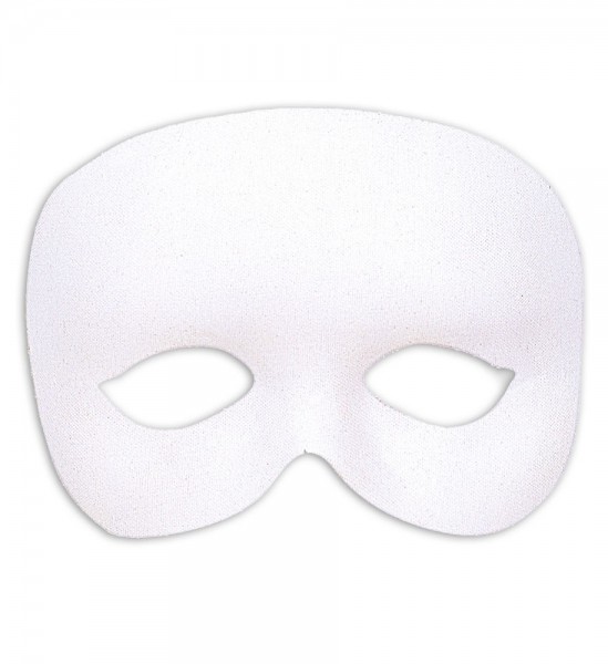 Biała fantomowa maska do oczu