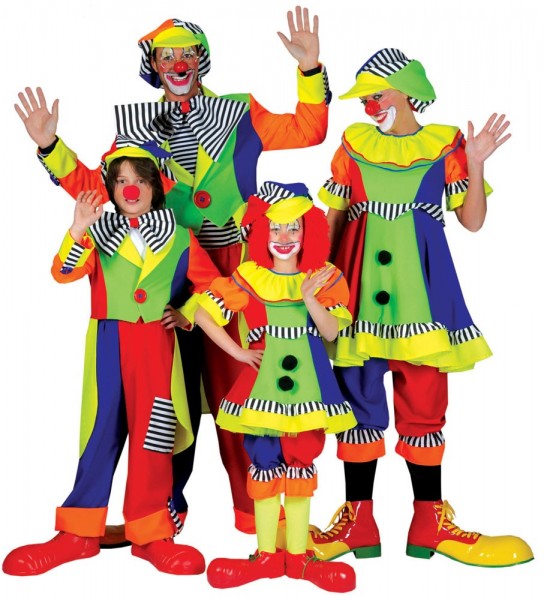 Circus clown Augustin child costume 2