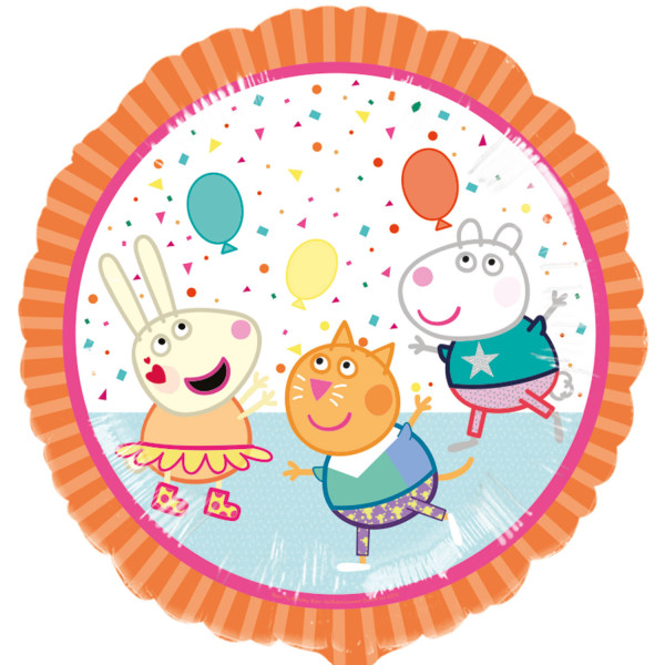 Palloncino foil party Peppa Pig 45cm 2