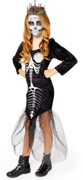 Skeleton mermaid girl costume Bonemaid