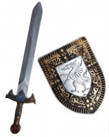 Ritter Erenor Schwert Und Schild