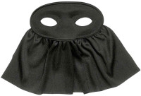 Welonowa maska na oczy w kolorze czarnym