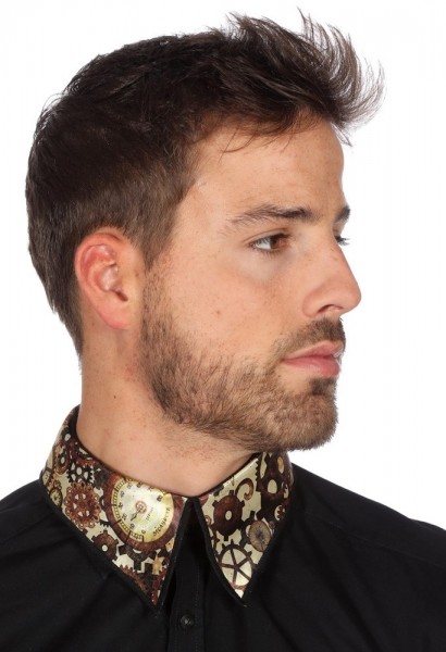 Steampunk shirt collar for men