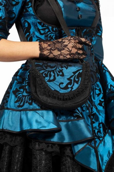 Blaue Barock Handtasche Aurelia