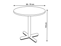 Vorschau: Elastische Tischhusse Weiß