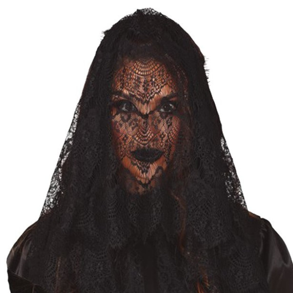 Black Gothic veil Ellyn