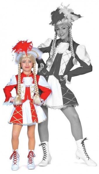 Red Funkenmarie Selena child costume