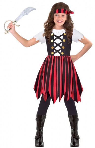 Costume da pirata per bambina Bonny