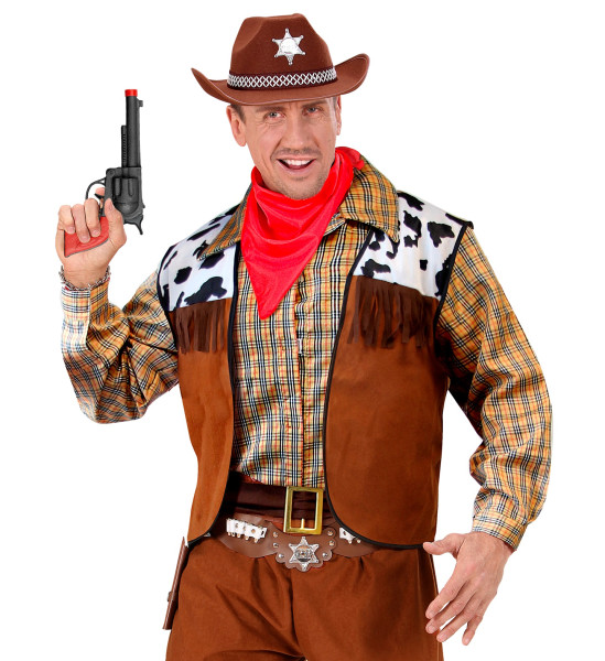 Pistolet western cowboy noir