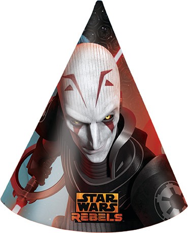 6 cappelli di Star Wars Rebels Space Battle Party 16cm