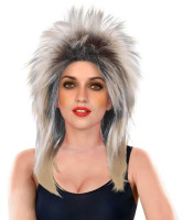 Unisex rock star wig for adults