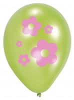 Vorschau: 6 Hinreißende Eulen Luftballons 23 cm