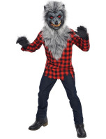 Costume enfant loup-garou effrayant