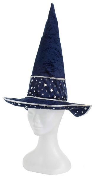 Sparkling witches stars hat
