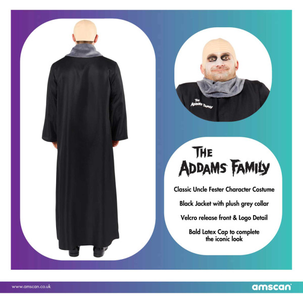 Fester Addams Family Kostüm für Herren 8