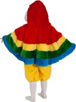 Widok: Kolorowy płaszcz dziecięcy z papugą