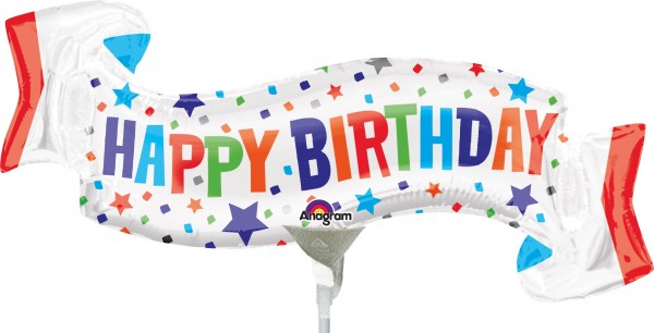 Stabballon Happy Birthday Banner 2