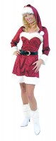 Sexy Weihnachtsfrau Santa Claudia Premium Kostüm