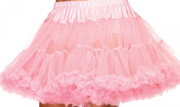 Roze petticoat mimette plussize