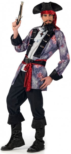 Disfraz de pirata capitán tesorero para hombre
