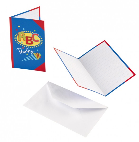 8 first day of school invitation cards
