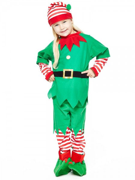 Costume da elfo di Natale per bambini