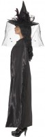Preview: Mysterious witch cape in black