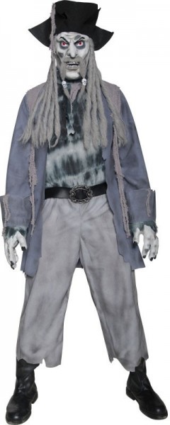 Disfraz de pirata fantasma zombie muerto