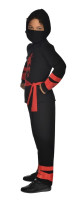Widok: Kostium ninja dla dzieci czarny
