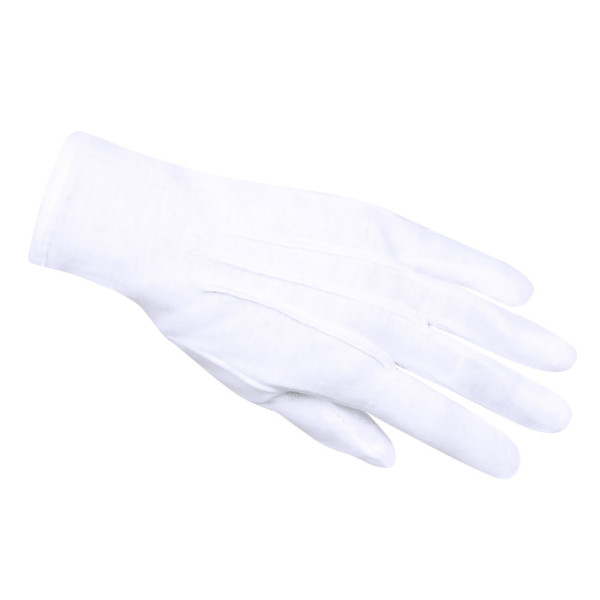 Weiße XL Handschuhe Carnival Fever 5
