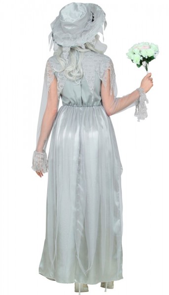 Zombie bruid Lucinda dames kostuum 4