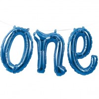 Erster Geburtstag One Folienballon-Girlande 1,5m