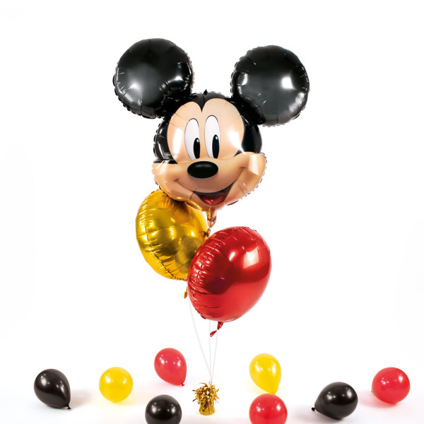 XXL Heliumballon in der Box 3-teiliges Set Mickey Mouse
