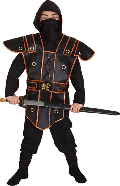 Disfraz de samurai para niños